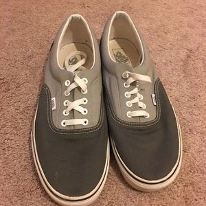 EUC two-tone grey Vans.
